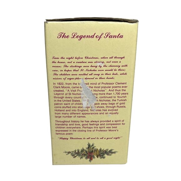 The International Santa Claus Collection 1993 Samichlaus Switzerland Statue - Picture 11 of 13